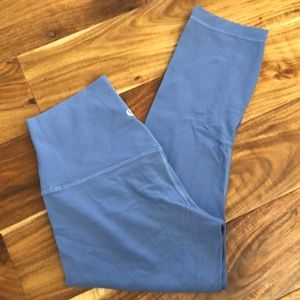 Lululemon Align Crops Water Drop Blue  21"